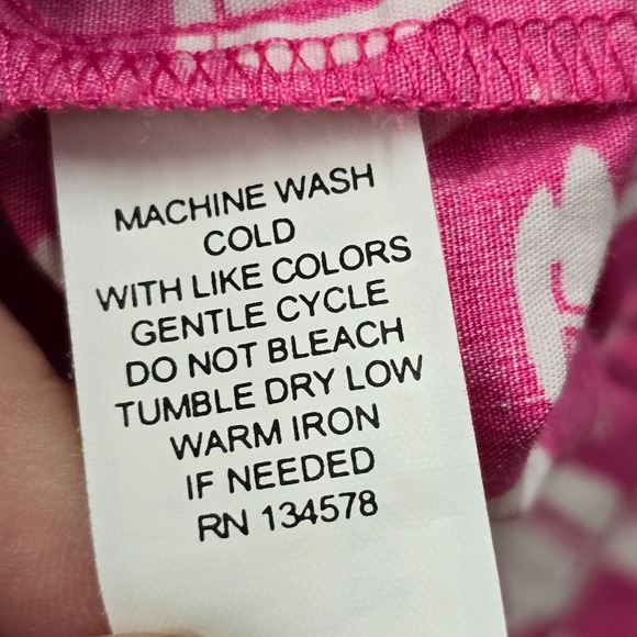 Vineyard Vines Shirt Womens 2 Pink Button Up Long Sleeve Sail Boats Nautical - Picture 6 of 12